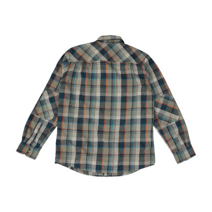Multi Plaid Outdoor Button Down