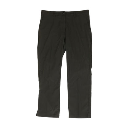 Black Solid Pants