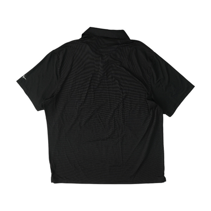 Black Striped Short Sleeve Polo