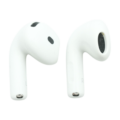 White AirPods 4 with Active Noise Cancellation Wireless Earbuds