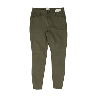 Green High Rise Jeans