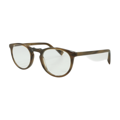 Brown Stockton 228 Round Prescription Eyewear