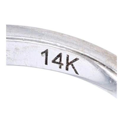 14K White Gold Diamond Fashion Ring