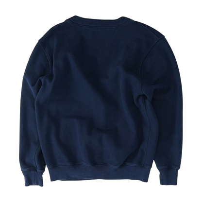 Navy Solid Cardigan Sweater