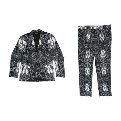 Black Graphic Suit