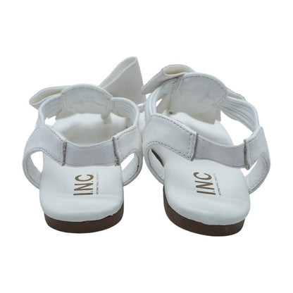 Lila White Sandals
