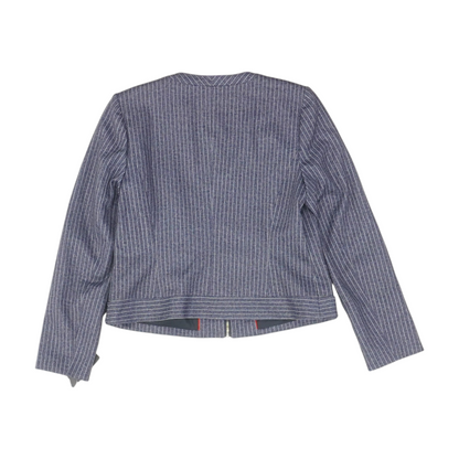 Navy Striped Jacket