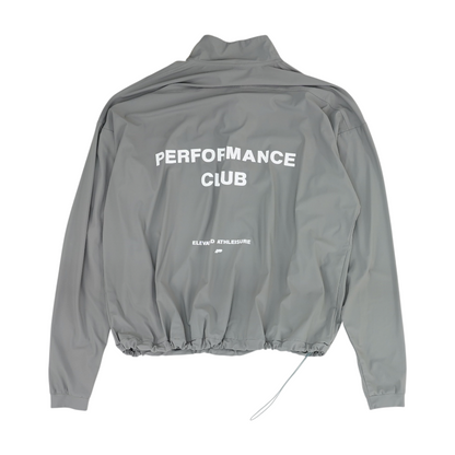 Gray Solid 1/4 Zip Pullover
