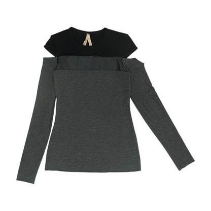 Charcoal Blouse