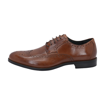 Brown Lace-Up Dress Shoes