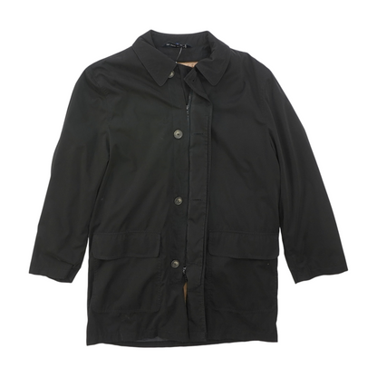 Black Solid Coat