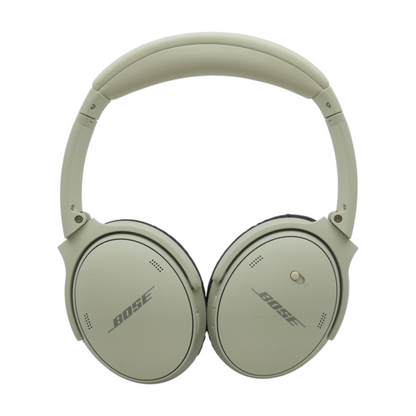 White Smoke QuietComfort 45 Noise Cancelling Headphones With Black Earpads