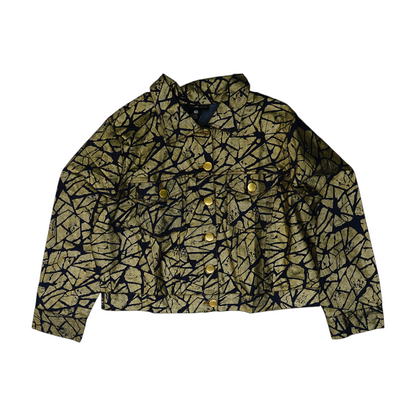 Gold Plus Print Blazer