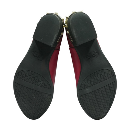 Red Ankle Boots