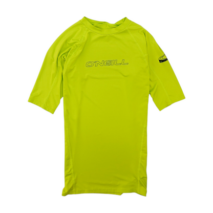 Neon Green Solid Active T-Shirt