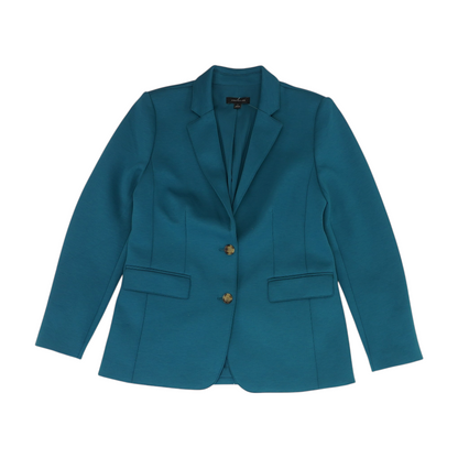 Teal Solid Blazer
