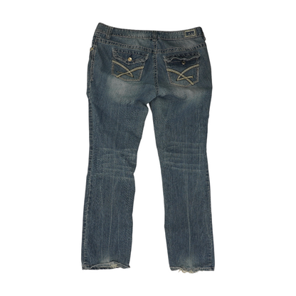 Blue Straight Jeans