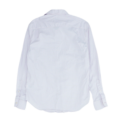 Pink Check Long Sleeve Button Down
