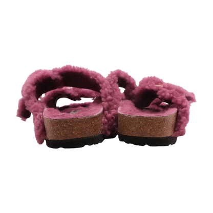 Purple Flat Sandals