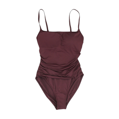 Burgundy One-Piece