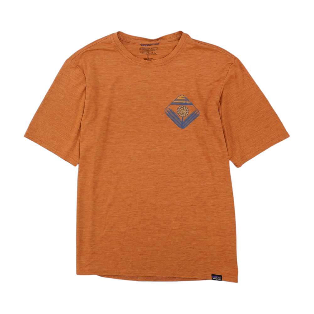 Orange Solid Active T-Shirt