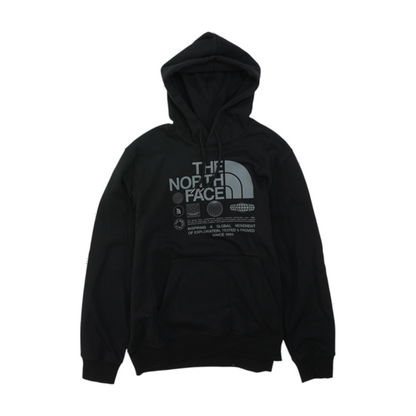Black Solid Hoodie Pullover