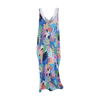Multi Floral Maxi Dress