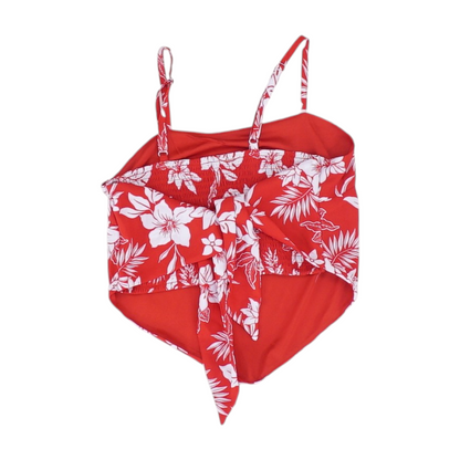 Red Tropical Blouse