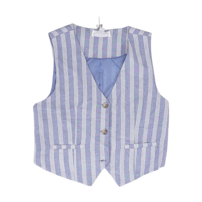Blue Striped Blouse