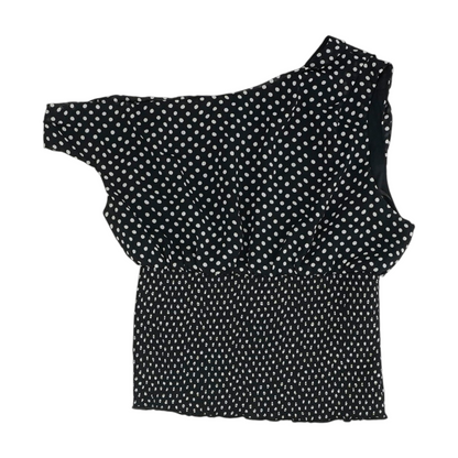 Black Polka Dot Blouse