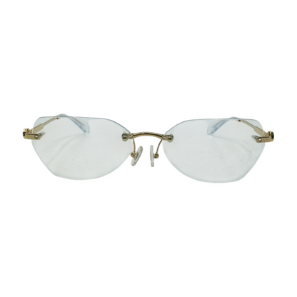 Gold SK 1031 Cat Eye Prescription Eyewear