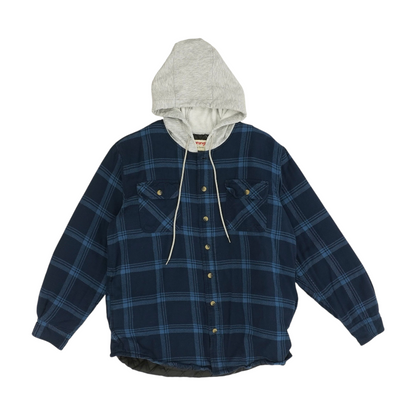Navy Plaid Jacket