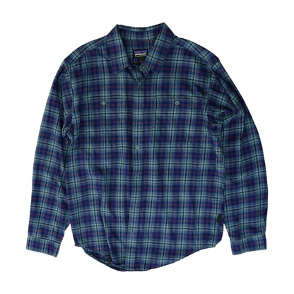 Blue Plaid Flannel Button Down