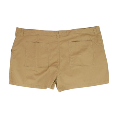 Khaki Solid Chino Shorts
