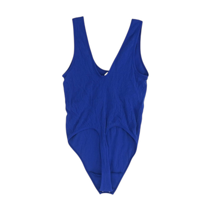 Blue Bodysuit Blouse