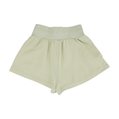 Green Solid Active Shorts