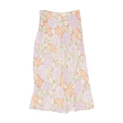 Lavender Floral Skirt