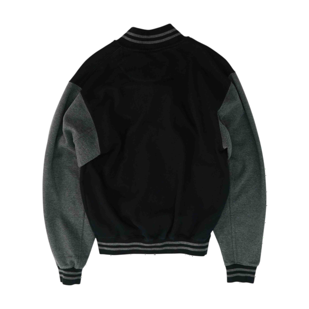 Black Color Block Jacket