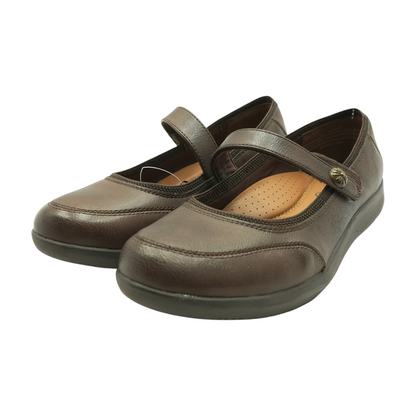 Brown Slip-On Flats