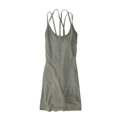 Gray Tall Mini Dress