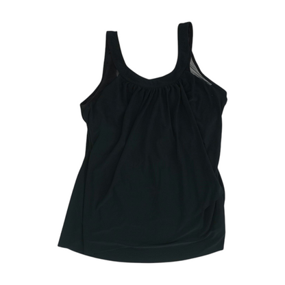 Black Plus Swim Top