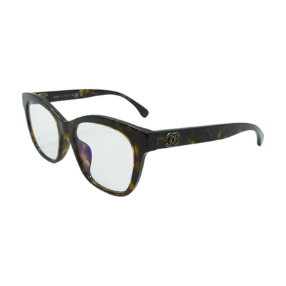 Brown CHANEL 3483 Cat Eye Prescription Eyewear