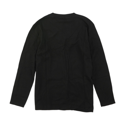 Black Solid T-Shirt
