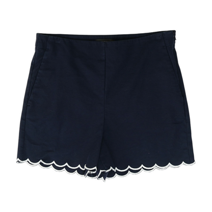 Navy Solid Chino Shorts