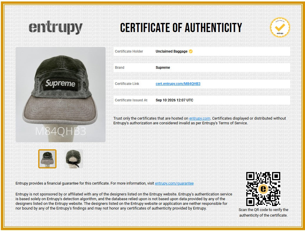 Spray Canvas Camp Cap in Black