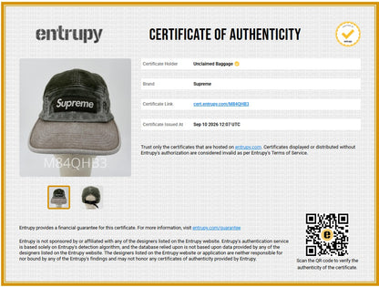 Spray Canvas Camp Cap in Black