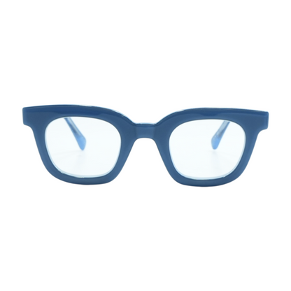 Blue 343211 Square Prescription Eyewear