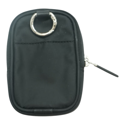 Black Nylon Pouch Key Chain