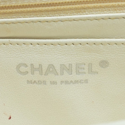 Classic Mini Square Flap Bag in White