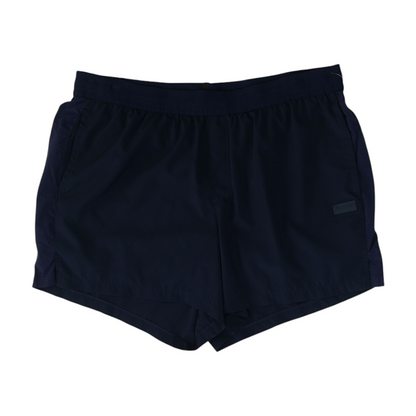 Navy Solid Active Shorts
